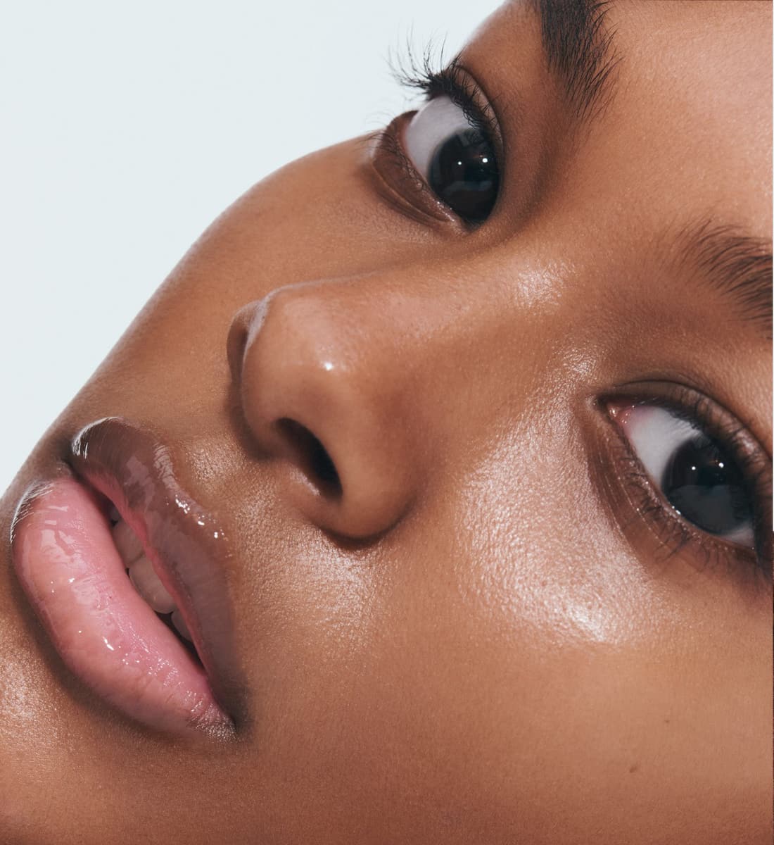 raika with glazed skin