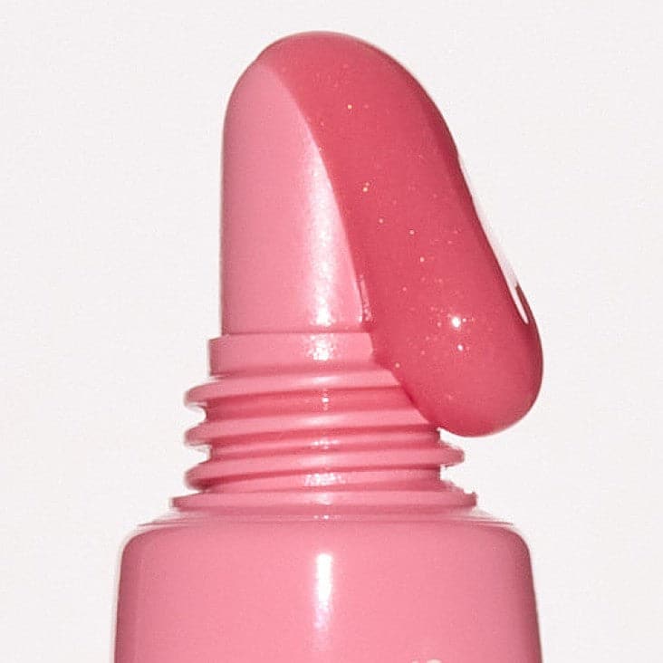 peptide lip tint in sweet pea, product oozing out