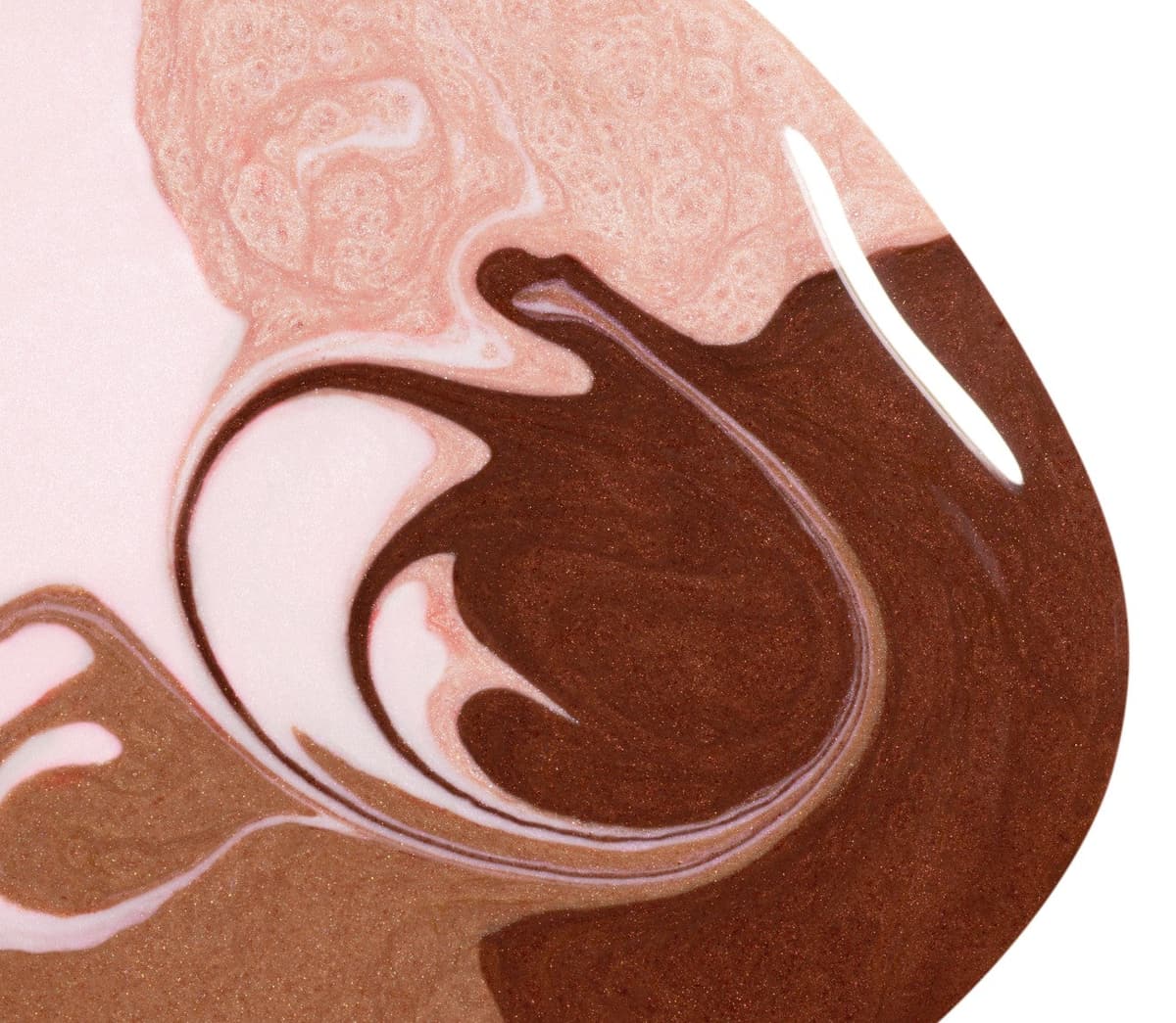 swirl swatch of 4 highlight milk shades