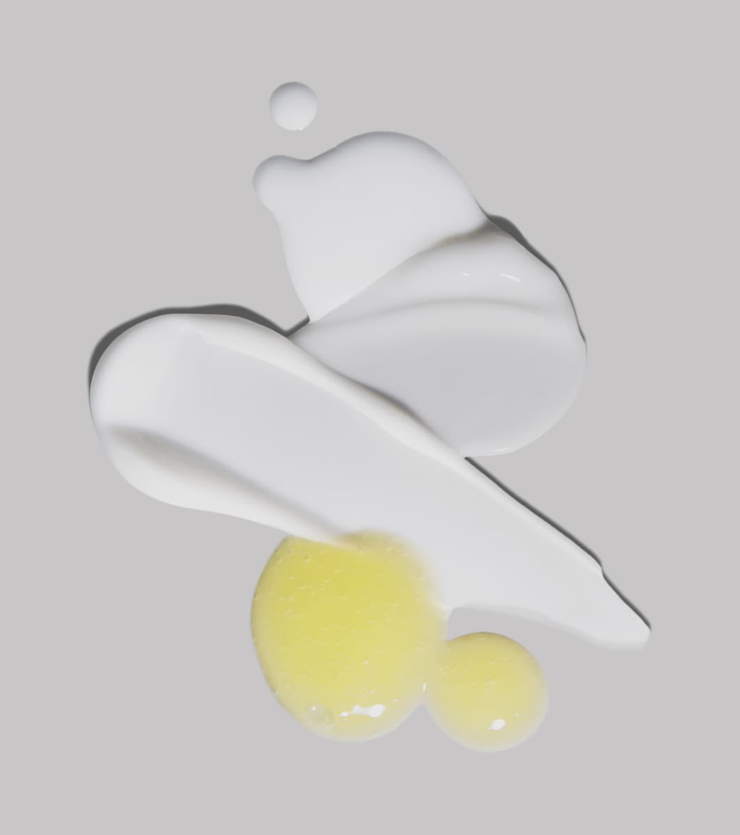 swatch of glazing milk, peptide glazing fluid, barrier restore cream, pineapple refresh