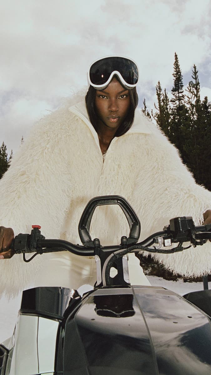 anok on snowmobile
