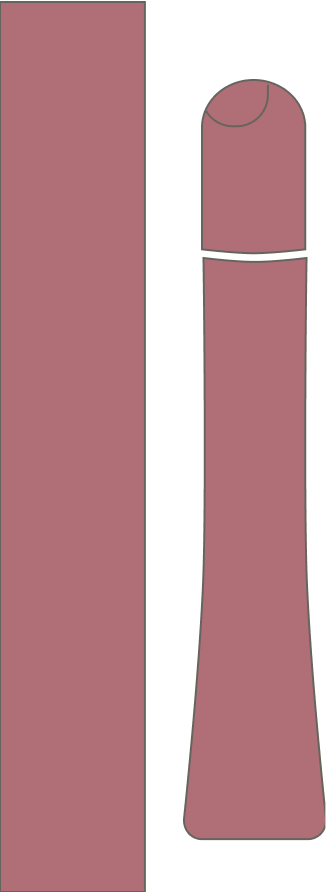 peptide lip tint salty tan packaging print