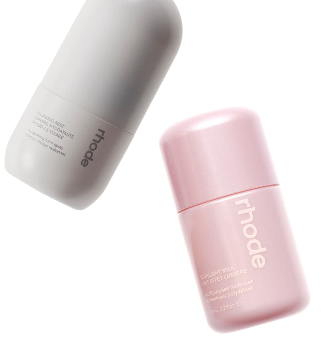 little glazing mist and highlight milk in 01 