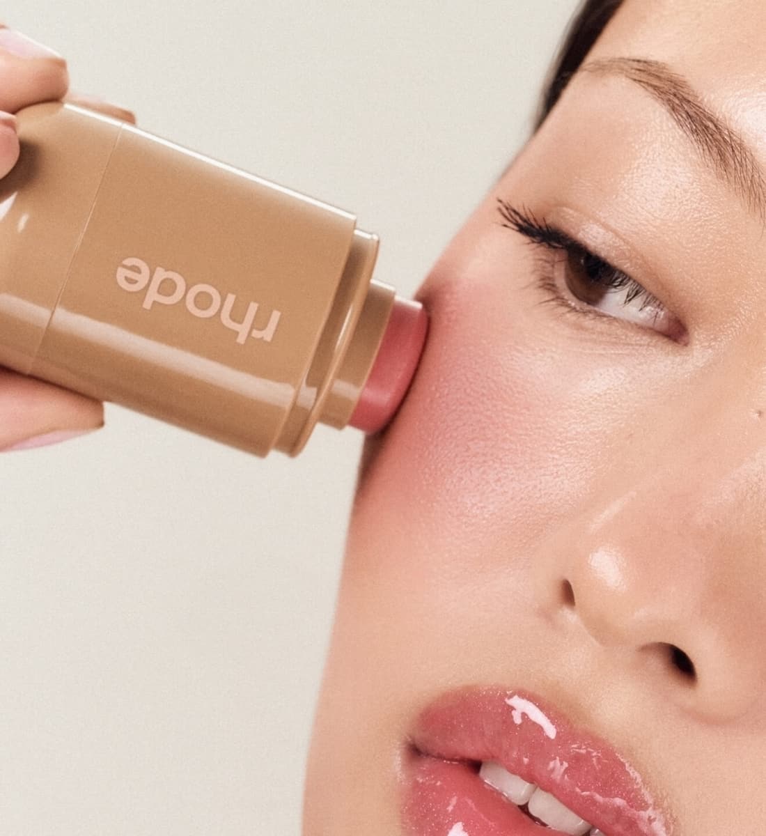 model wears pocket blush sprinkle