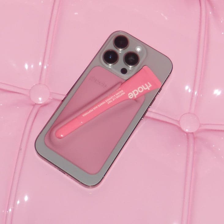 pretzel snap-on lip case with peptide lip tint sweet pea