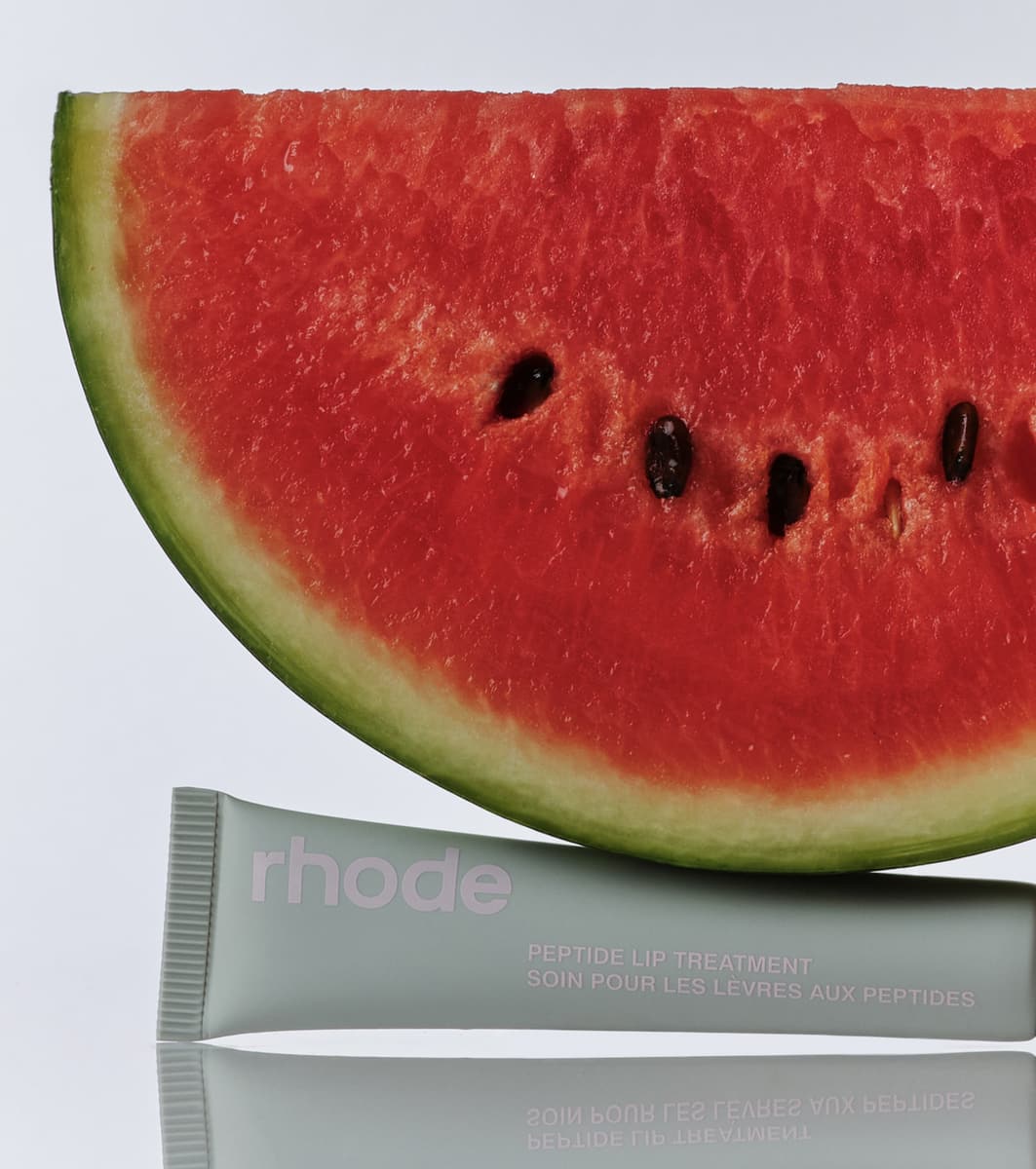 watermelon plt with fresh watermelon slice